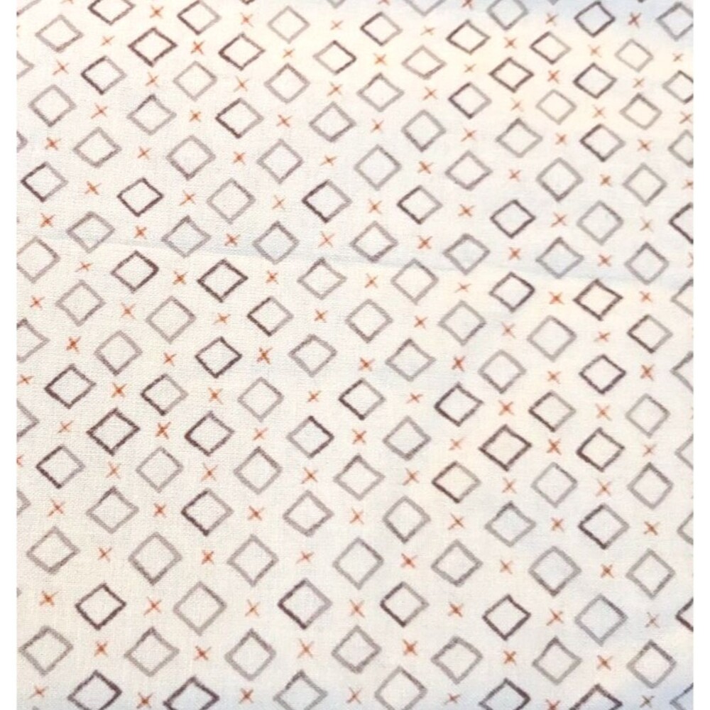 1 Yard Cocoa Sweet Danielle Leon Wilmington Prints Cream Retro Quilting Fabric